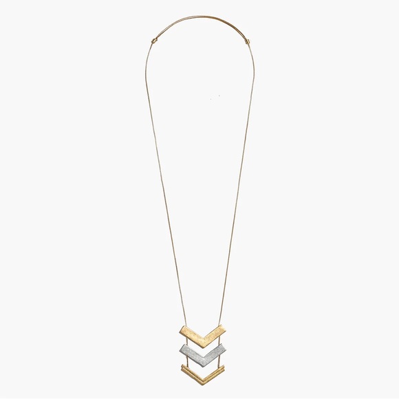 Madewell Floating Arrow Necklace - Picture 2 of 4